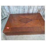 DRESSER BOX & COSTUME JEWELRY