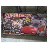 SUPER CIRCUIT "H O" SLOT CAR TRACK -- NO CARS