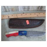 DAMASCUS BLADE HUNTING KNIFE