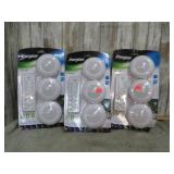 3-- 3pks LED PUCK LIGHTS
