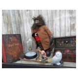HARRY POTTER FIGURES, QUIDDITCH SET, ETC