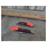2-- WINCHESTER LOCK BLADE POCKET KNIVES