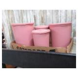 TUPPERWARE CANISTERS