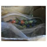 OPEN BOX -- 2400 GLASS CAT EYE MARBLES