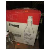 6-- 33 3/4oz FLIP TOP BOTLES