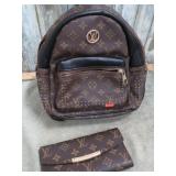 PURSE & WALLET -- MARKED LOUIS VUITTON