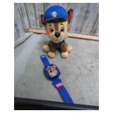 PAW PATROL PLUSH DOLL & WATCH