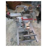 12" CRAFTSMAN COMPOUND SLIDING MITER SAW ON STAND