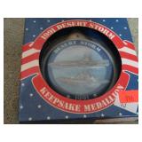 1991 DESERT STORM MEDALLION