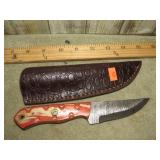 DAMASCUS BLADE HUNTING KNIFE