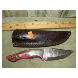 DAMASCUS BLADE HUNTING KNIFE