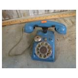 VINTAGE TIN TOY GONG BELL TELEPHONE
