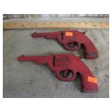 PAIR-- VINTAGE TOY CLICKER PISTOLS