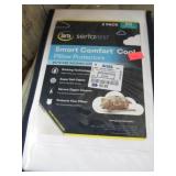 2pk-- SERTA PILLOW PROTECTORS