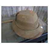 1944 INDIA PITH HELMET BRITISH COLONIAL