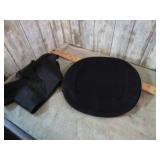 WWII U.S. NAVY FLAT HAT & NECK TIE