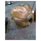 CARVED WOOD CHAIR