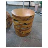 CARVED WOOD TABLE