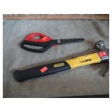 CLAW HAMMER &  WISS SHEARS