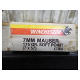 20-- 7MM MAUSER AMMO