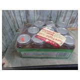 9-- PINT CANNING JARS
