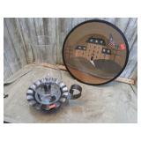 DECORATIVE PLAQUE & CANDLE LAMP