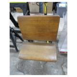 ANTIQUE SCHOOL DESK SEAT