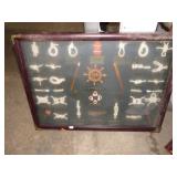2-- NAUTICAL KNOT DISPLAYS -- SOME WATER DAMAGE