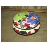 GERMAN POTTERY COVERED DISH