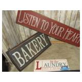 HOME DECOR SIGNS