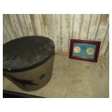 WOODEN BUCKET & SEASHELLS