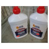 2-- 1qt BOTTLES -- CHARCOAL LIGHTER