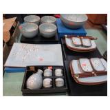 SPRING CHERRY BLOSSOM SUSHI BOWL & TRAY SETS