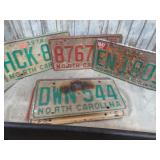 NORTH CAROLINA LICENSE PLATES