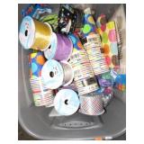 RIBBON & PARTY CUPS