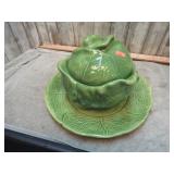 CABBAGE BOWL & PLATTER