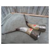 REPRODUCTION HORN WINE CUPS