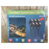 6pk-- OUTDOOR LANDSCAPE LIGHTS