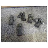 PEWTER ANGEL FIGURINES