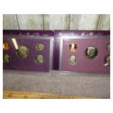 1988 & 1989 U.S. MINT PROOF COIN SETS