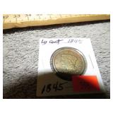 1845 LARGE CENT