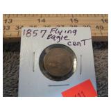 1857 FLYING EAGLE CENT