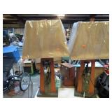 PAIR-- TABLE LAMPS