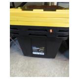 3-- 27 gal STORAGE TUBS & LIDS
