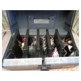 TACKLE BOX W SPINNER BAITS