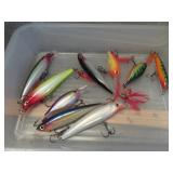 9 CRANK BAIT FISHING LURES