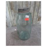 BLUE / GREEN 1/2 gal 1858 MASON JAR