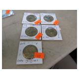 2012-2015 COMMEMORATIVE $1 COINS