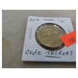 2016 CODE TALKER $1 COIN
