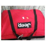JEEP BAG W/ CLEVIS TOW STRAP & GLOVES